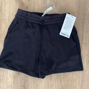 Lululemon Softstreme black shorts